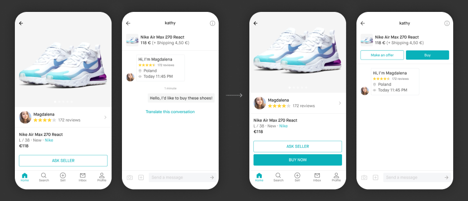 Vinted case study - Situation